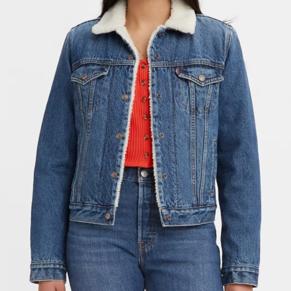 Levi Sherpa Trucker Jacket